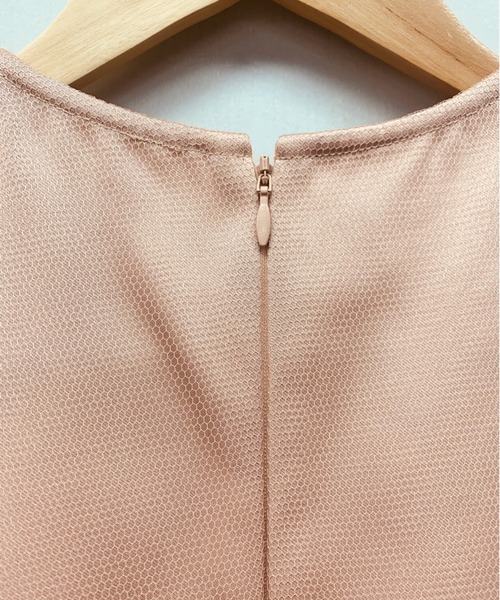 セール】グログラン チュールワンピース（ワンピース）｜Chesty