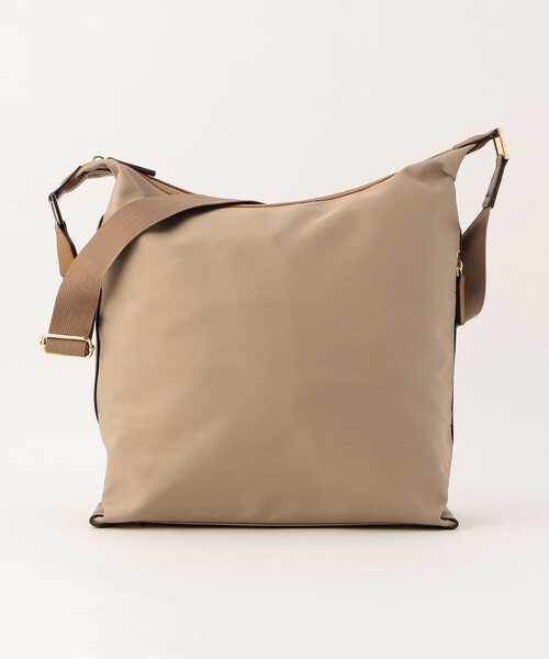 MICO COULIER（ミコクリエ）の「ナイロンワンショルダーバッグ（ショルダーバッグ・レディース・ブラック/グレイッシュベージュ・FREE）」の11枚目の写真