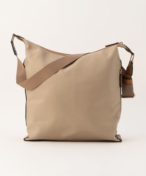 MICO COULIER（ミコクリエ）の「ナイロンワンショルダーバッグ（ショルダーバッグ・レディース・ブラック/グレイッシュベージュ・FREE）」の13枚目の写真