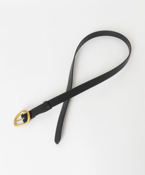 SMELLY（スメリー）の「マットニュアンスベルト（ベルト・レディース・ブラウン/ブラック・-）」の4枚目の写真