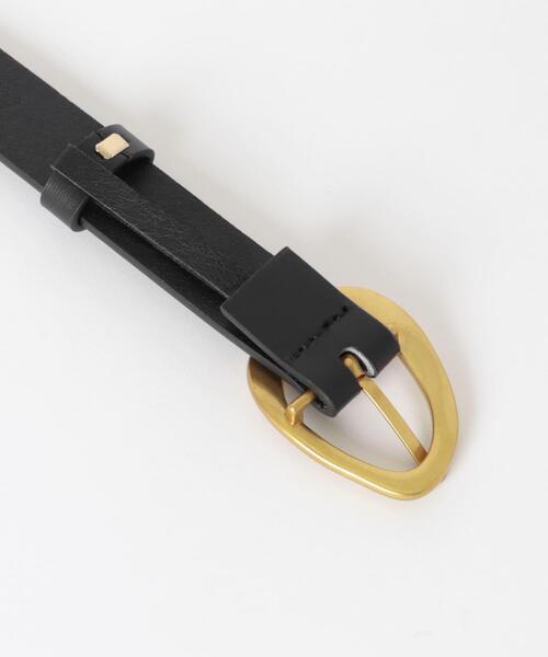 SMELLY（スメリー）の「マットニュアンスベルト（ベルト・レディース・ブラウン/ブラック・-）」の6枚目の写真