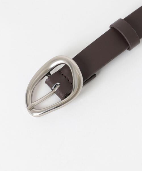 SMELLY（スメリー）の「マットニュアンスベルト（ベルト・レディース・ブラウン/ブラック・-）」の10枚目の写真