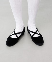 Launa lea ballet | クロスストラップバレエシューズ(B1614A)(バレエシューズ)