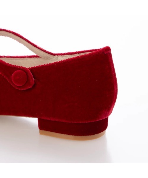 Launa lea ballet（ラウナレア バレエ）の「クロスストラップバレエシューズ(B1614A)（バレエシューズ・レディース・ブラック/レッド/ダークグリーン・23.5cm/22.5cm/22.0cm/25.0cm/24.0cm/23.0cm/24.5cm/25.5cm）」の14枚目の写真