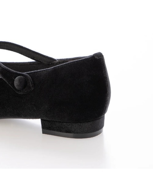 Launa lea ballet（ラウナレア バレエ）の「クロスストラップバレエシューズ(B1614A)（バレエシューズ・レディース・ブラック/レッド/ダークグリーン・23.5cm/22.5cm/22.0cm/25.0cm/24.0cm/23.0cm/24.5cm/25.5cm）」の9枚目の写真