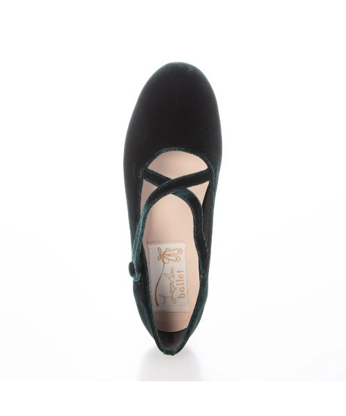 Launa lea ballet（ラウナレア バレエ）の「クロスストラップバレエシューズ(B1614A)（バレエシューズ・レディース・ブラック/レッド/ダークグリーン・23.5cm/22.5cm/22.0cm/25.0cm/24.0cm/23.0cm/24.5cm/25.5cm）」の18枚目の写真