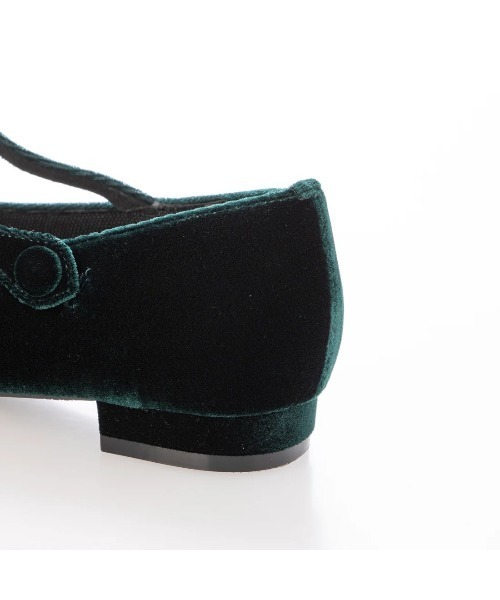 Launa lea ballet（ラウナレア バレエ）の「クロスストラップバレエシューズ(B1614A)（バレエシューズ・レディース・ブラック/レッド/ダークグリーン・23.5cm/22.5cm/22.0cm/25.0cm/24.0cm/23.0cm/24.5cm/25.5cm）」の19枚目の写真