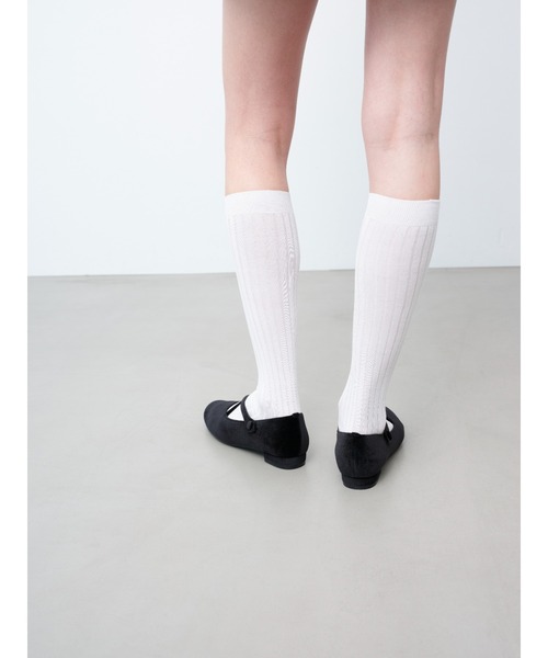 Launa lea ballet（ラウナレア バレエ）の「クロスストラップバレエシューズ(B1614A)（バレエシューズ・レディース・ブラック/レッド/ダークグリーン・23.5cm/22.5cm/22.0cm/25.0cm/24.0cm/23.0cm/24.5cm/25.5cm）」の21枚目の写真