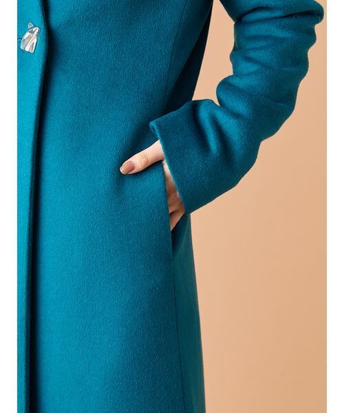 LILY BROWN(リリーブラウン)の「【WEB限定サイズあり】チェスターコート(チェスターコート・レディース・アイボリー/ライトグレー/ブラック/ネイビー/グリーン・0/1/2)」の10枚目の写真