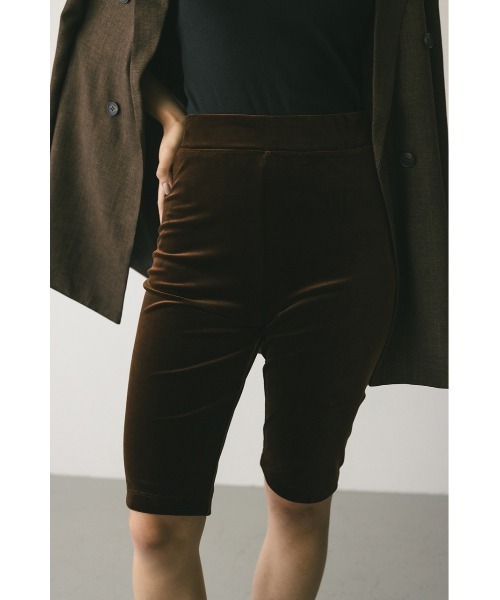 STYLEMIXER（スタイルミキサー）の「【秋服】ベロアバイカーパンツ（その他パンツ・レディース・ブラック/ブラウン・SMALL/MEDIUM）」の13枚目の写真