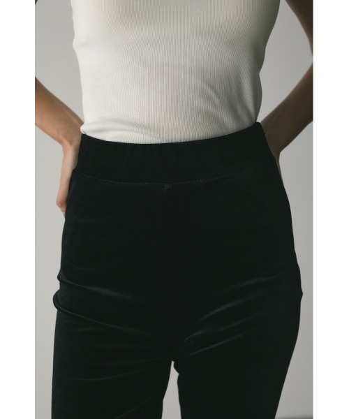 STYLEMIXER（スタイルミキサー）の「【秋服】ベロアバイカーパンツ（その他パンツ・レディース・ブラック/ブラウン・SMALL/MEDIUM）」の8枚目の写真