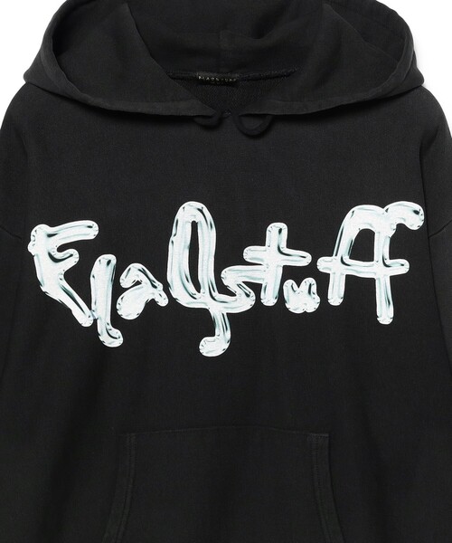 F-LAGSTUF-F（フラグスタフ）の「F-LAGSTUF-F / SMOOTH LOGO HOODIE（スウェット・メンズ・ブラック・L/M/XL）」の4枚目の写真