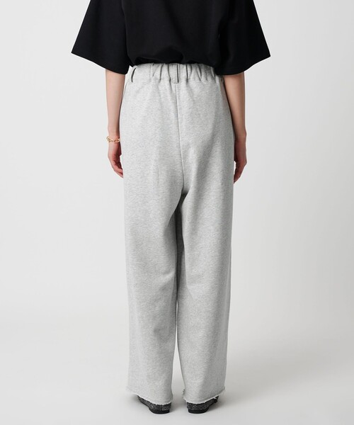 CITEN（シテン）の「<CITEN>タックスウェットワイドパンツ（スウェットパンツ・レディース・ブラック/ライトグレー/ダークブラウン・M/S）」の12枚目の写真