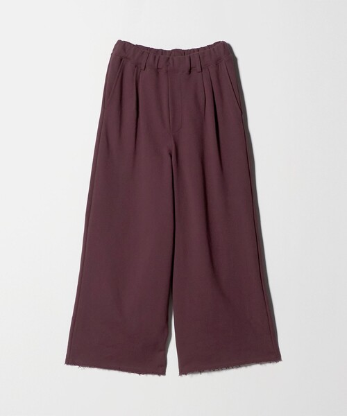 CITEN（シテン）の「<CITEN>タックスウェットワイドパンツ（スウェットパンツ・レディース・ブラック/ライトグレー/ダークブラウン・M/S）」の13枚目の写真