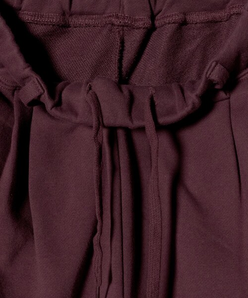 CITEN（シテン）の「<CITEN>タックスウェットワイドパンツ（スウェットパンツ・レディース・ブラック/ライトグレー/ダークブラウン・M/S）」の20枚目の写真