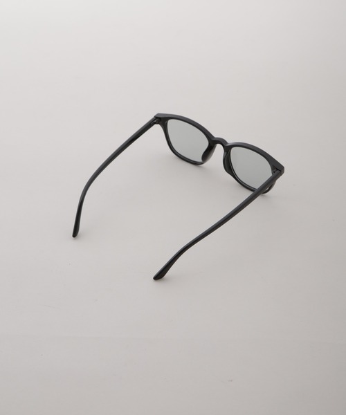 NANO universe（ナノユニバース）の「アイウェア/ウェリントン型 セルフレーム１（サングラス・メンズ・グレー/オレンジ・FREE）」の5枚目の写真