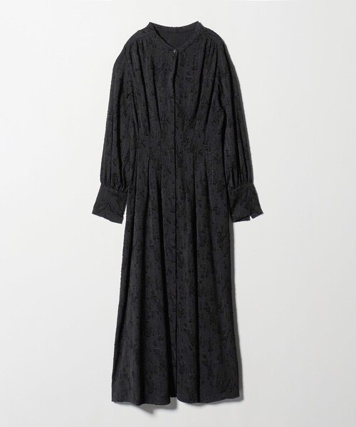 セール】ジャカード ウエスト タック ワンピース 2（ワンピース