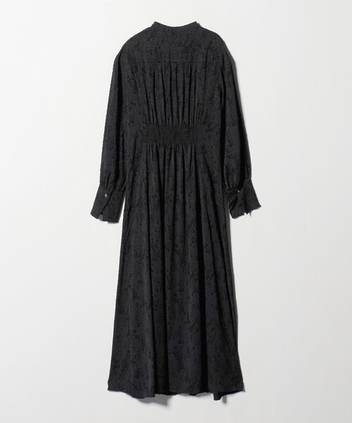 green label relaxing ジャカードウエストタックワンピース セール】ジャカード ウエスト タック ワンピース 2（ワンピース