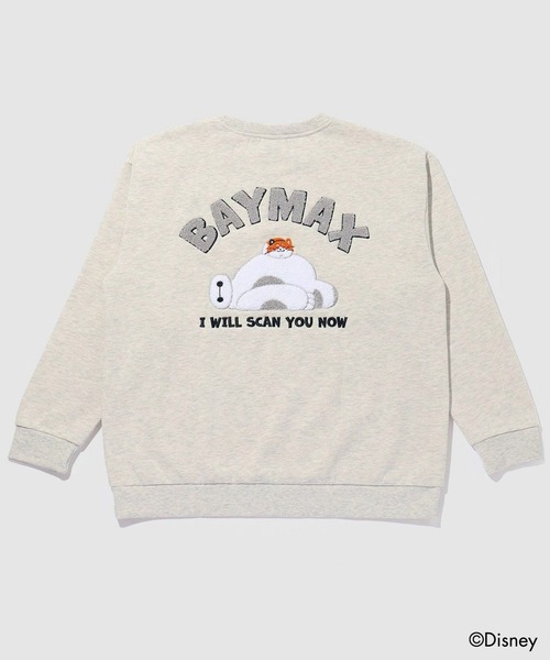 Disney(ディズニー)の「Disney ベイマックス サガラ刺繍トレーナー(スウェット・メンズ・グレー系1/ブラック系1/ブラック系2/グレー系2・M/L/XL)」の19枚目の写真