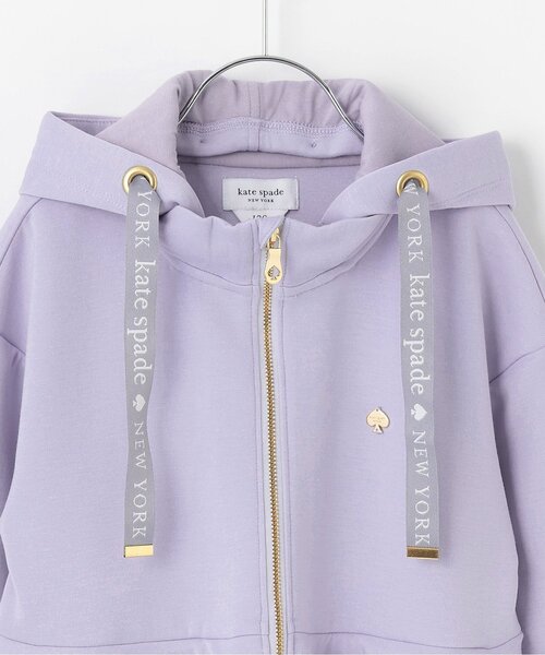 スーパービューティー☆44☆新品タグ付きダンボールニットとタフタ切り替えパーカー ダンボールニット ダブルジップフーディー パーカー＜A DAY IN