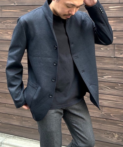 VENCEEXCHANGE（ヴァンスエクスチェンジ）の「スタンドジャケット（テーラードジャケット・メンズ・ネイビー/グレー・LL/M/L）」の14枚目の写真