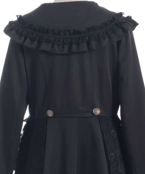 axes femme（アクシーズファム）の「フィッシュテールレースジャケット（テーラードジャケット・レディース・キナリ/ダークグリーン/ブラック・FREE）」の22枚目の写真