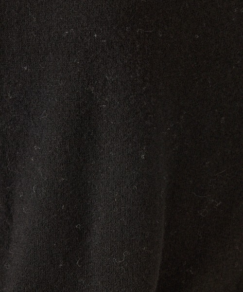 qualite（カリテ）の「【ウール100%】ウールVネックプルオーバー/秋服/冬服/ニット/チクチクしない/ハイゲージニット（ニット/セーター・レディース・ベージュ/ブラック/ブルー・フリー）」の8枚目の写真