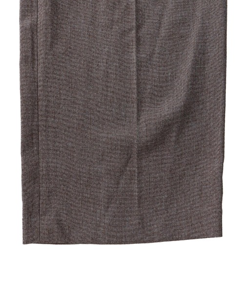 DRESSLAVE(ドレスレイブ)の「B7 / shoulder wide pants(ショルダーワイドパンツ)(スラックス・レディース・ブラウン/チャコールグレー・38)」の5枚目の写真