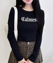 INGNI | 貼付ロゴリブロングTシャツ(Tシャツ/カットソー)