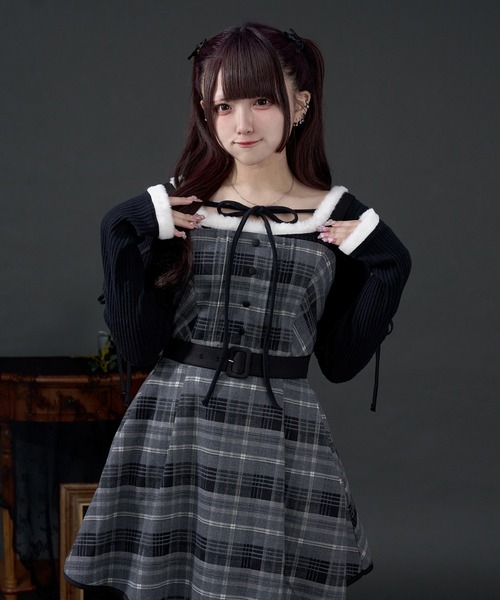 セール】肩リボンキャミワンピース（ワンピース）｜Pal elfy（パル