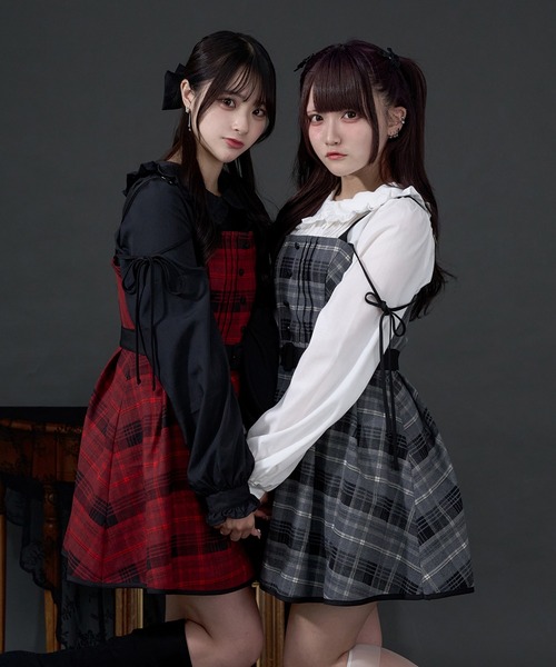 Pal elfy（パルエルフィー）の「肩リボンキャミワンピース（ワンピース