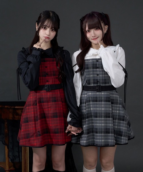 Pal elfy（パルエルフィー）の「肩リボンキャミワンピース（ワンピース