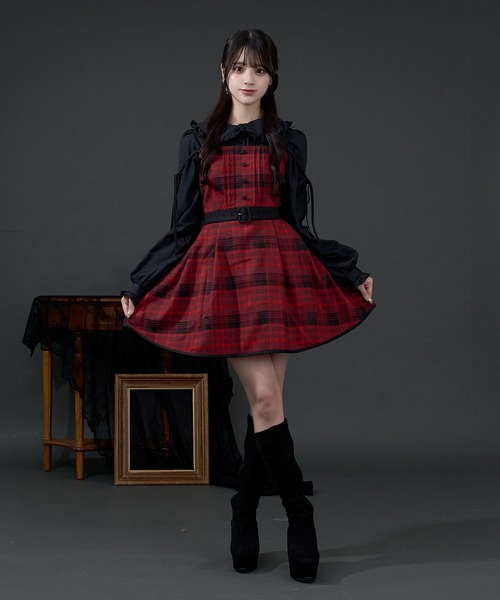 Pal elfy（パルエルフィー）の「肩リボンキャミワンピース（ワンピース