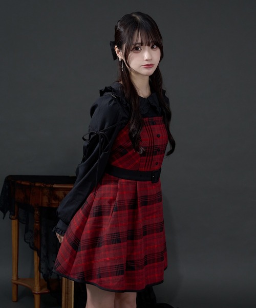 Pal elfy（パルエルフィー）の「肩リボンキャミワンピース（ワンピース