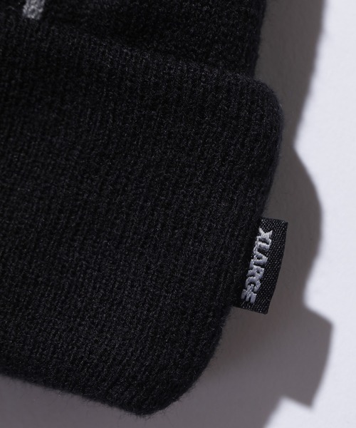 XLARGE（エクストララージ）の「JACQUARD OG CUFF BEANIE（ニットキャップ/ビーニー・メンズ・ブラック/ブラウン/パープル/ネイビー・ONE SIZE）」の5枚目の写真