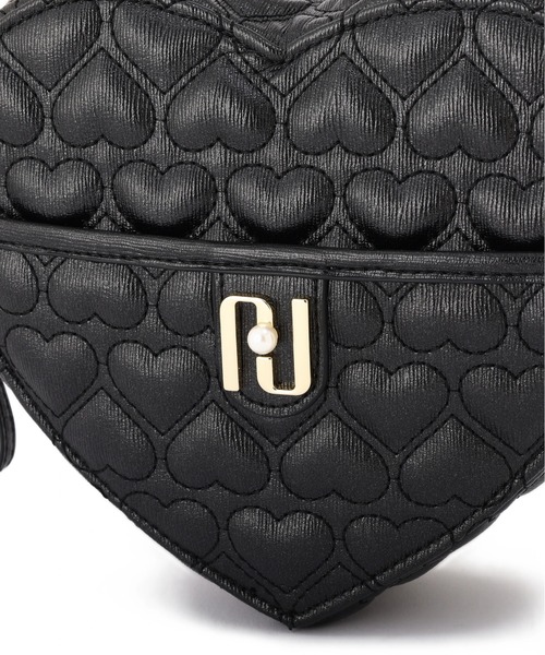JILL by JILL STUART（ジルバイジルスチュアート）の「◇ハートキルトポシェット（ショルダーバッグ・レディース・ブラック・FREE）」の10枚目の写真