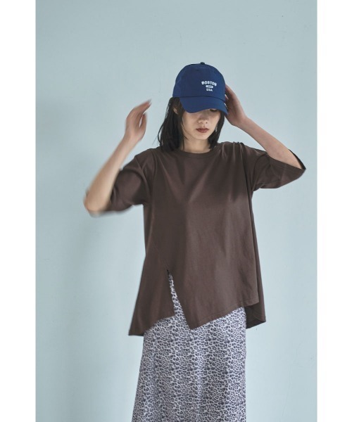 marjour（マージュール）の「BOSTON EMBROIDERY CAP（キャップ・レディース・ネイビー・FREE）」の9枚目の写真