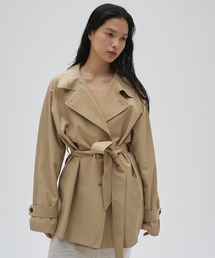【新品タグ付】TODAYFUL リネントレンチコート　36 TODAYFUL（トゥデイフル）の「リネントレンチコート（トレンチ