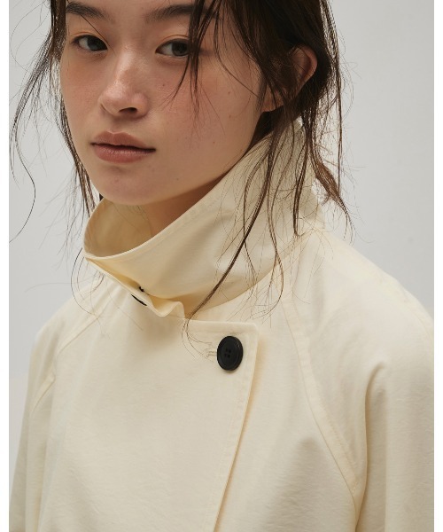 TODAYFUL（トゥデイフル）の「Spring Short Trench（トレンチコート・レディース・キナリ/ベージュ・36inch/38inch）」の12枚目の写真