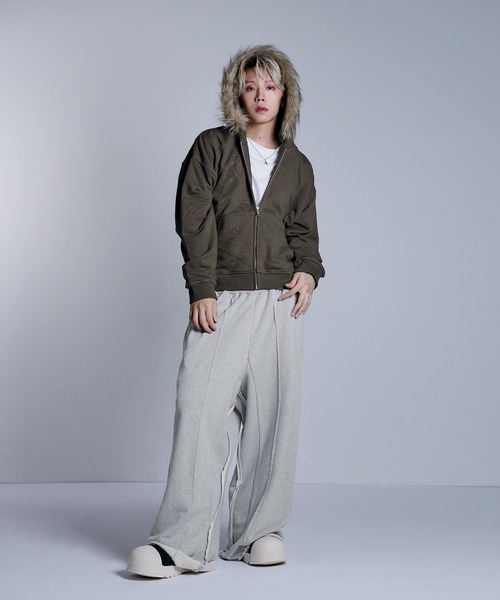 MSGM☆スウェット ファー MSGM - msgm ファー付きスウェットの通販 by ♡♡♡♡｜エムエス