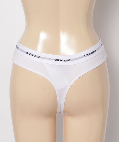 GUESS JEANS（ゲスジーンズ）の「GUESS JEANS GJ THONG  ゲス Tバックショーツ パンツ（ショーツ・レディース・グリーン/ホワイト・S/M/L）」の10枚目の写真