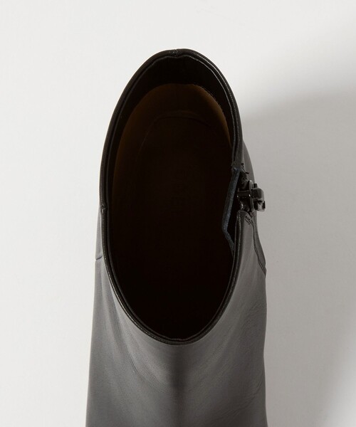 ODETTE E ODILE（オデットエオディール）の「ラウンドトゥ ショートブーツ50↑（ブーツ・レディース・ブラック/ライトグレー・22cm/22.5cm/23cm/23.5cm/24cm/24.5cm/25cm）」の15枚目の写真