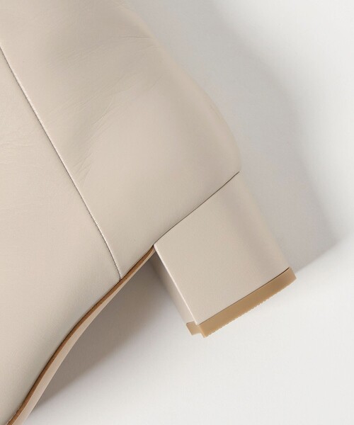 ODETTE E ODILE（オデットエオディール）の「ラウンドトゥ ショートブーツ50↑（ブーツ・レディース・ブラック/ライトグレー・22cm/22.5cm/23cm/23.5cm/24cm/24.5cm/25cm）」の20枚目の写真