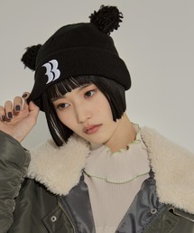 BASICKS | 【BASICKS/ベーシックス】Removable Bear Ear Beanie/リムーバブルベアイヤービーニー(ニットキャップ/ビーニー)