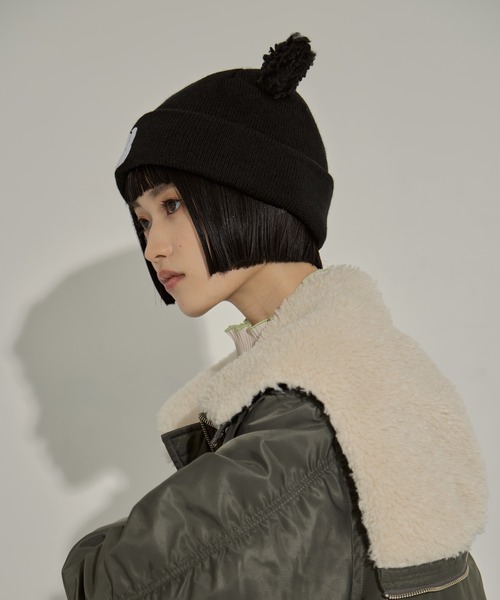 BASICKS/ベーシックス】Removable Bear Ear Beanie/リムーバブルベア