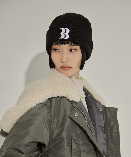 BASICKS/ベーシックス】Removable Bear Ear Beanie/リムーバブルベア