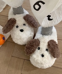 Made in I(メイドインアイ)のMoco Dog Room Slippers(ルームシューズ/スリッパ)