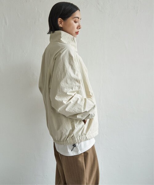 DISCUS ATHLETIC（ディスカス　アスレチック）の「DISCUS ATHLETIC 裏フリーススタンドブルゾン（ブルゾン・レディース・オフホワイト/ブラック/ベージュ・M/L）」の11枚目の写真