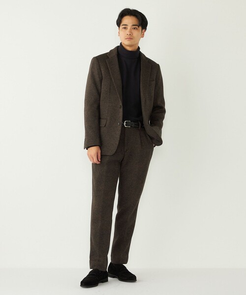 SHIPS Colors(シップス カラーズ)の「SHIPS Colors:セーター フリース イージー スラックス(セットアップ対応可能)◇(スラックス・メンズ・グレー/ブラウン/ネイビー・SMALL/MEDIUM/LARGE/X-LARGE)」の10枚目の写真