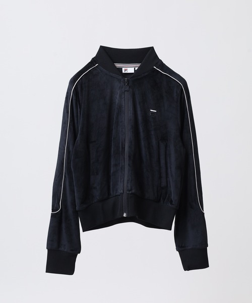 セール】FILA VEROUR JACKET フィラ ジップアップ ベロアジャケット
